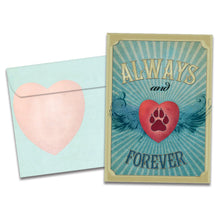 Tree Free Always and Forever Pet Sympathy Card