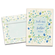 Tree Free Faithful Friend Sympathy Card