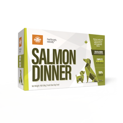 Big Country Raw Salmon Dinner 4Lb Carton