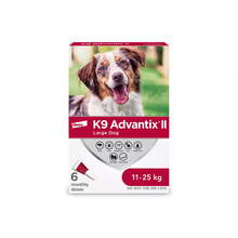 K9 Advantix II Large Dog ( 11-25KG) 2 Dose