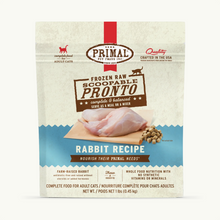 Primal Pet Foods Feline Rabbit Pronto Formula 1lb