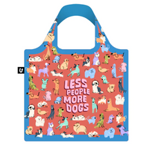 Uptown Sox Ltd. More Dogs, Less People Foldable Tote