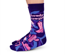 Uptown Sox Ltd. Women's Howdy Cowgirl Socks - Sizes 6-10