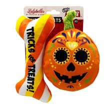 Tiny Tuff Pumpkin Treats Dog Toy 2-Pack