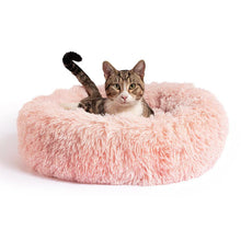 Best Friends by Sheri Cotton Candy Donut Bed in Shag Fur 23" x 23"