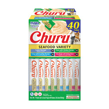 Inaba Churu Purees Tuna & Seafood Recipe - 40 Pack