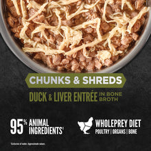 Orijen Duck & Liver Chunks & Shreds Wet Cat Food 5.5oz