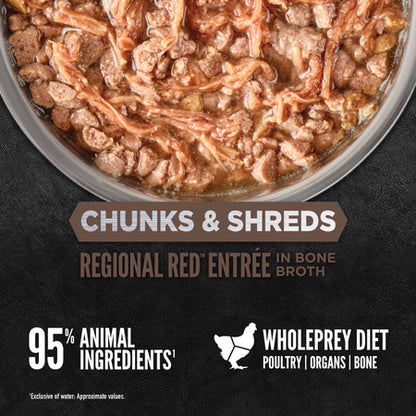 Orijen Regional Red Chunks & Shreds Wet Cat Food 5.5oz