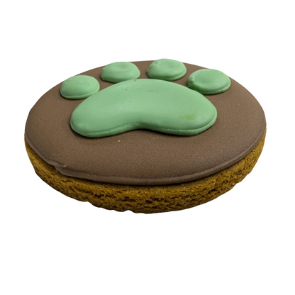 HappyNess All Creatures Green Paw Gourmet Dog Cookie