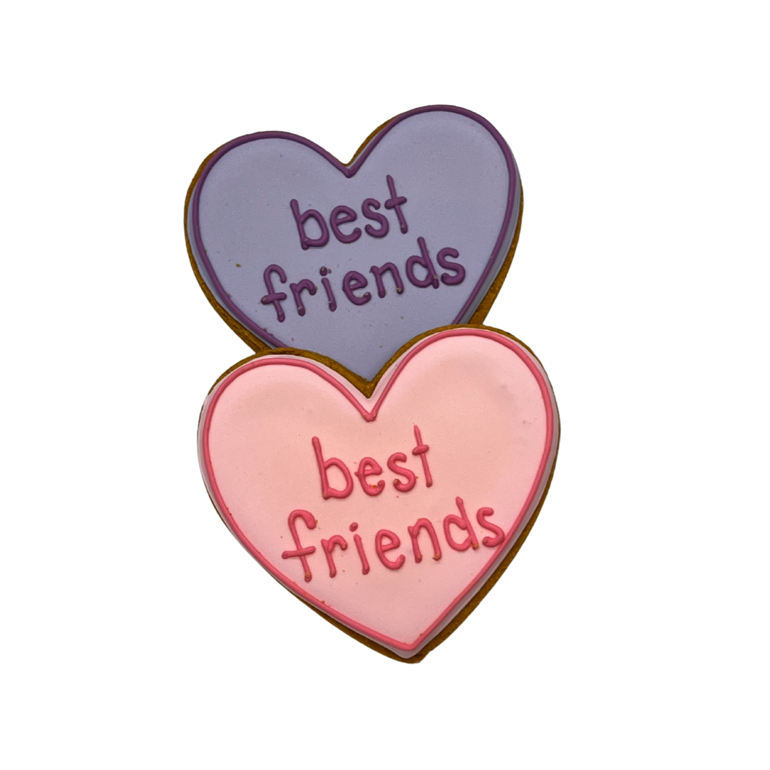 HappyNess Best Friends Heart Gourmet Dog Cookie