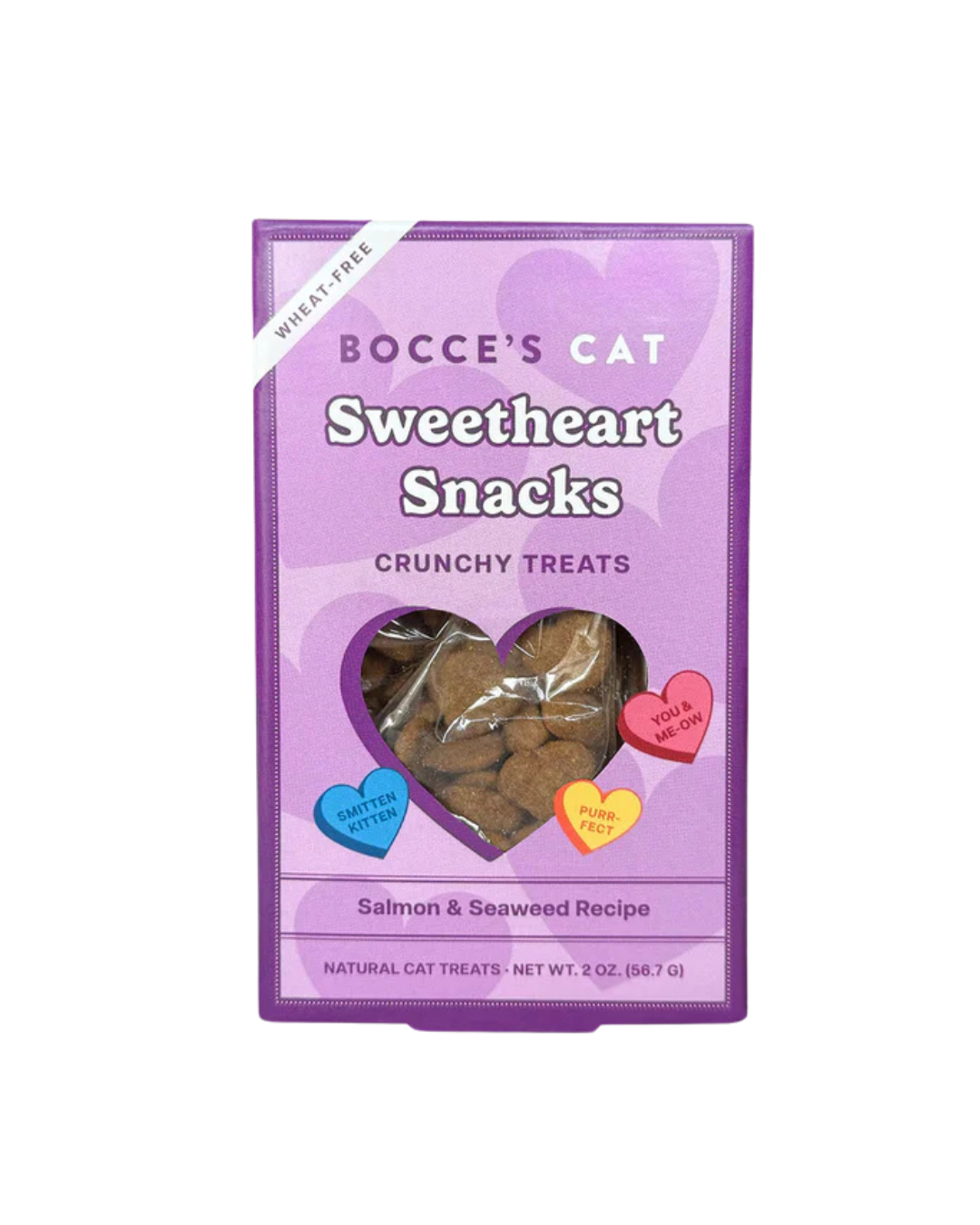 Bocce's Bakery Sweetheart Snacks Cat Treats 2oz