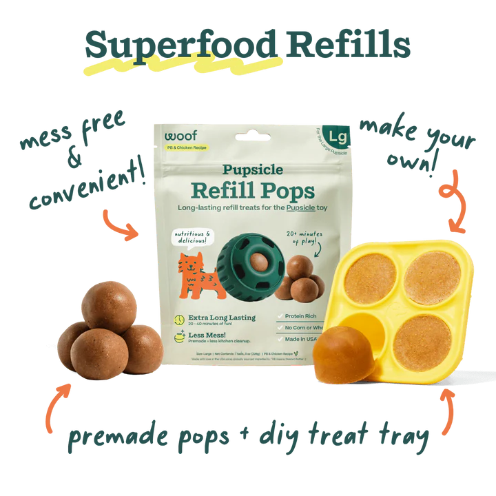 Woof Pupsicle Green