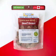 Wiggly Babies🍁 Raw Bites Freeze Dried Grass-Fed Beef Heart Treats 50g