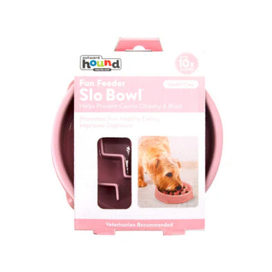 Outward Hound Pink Fun Feeder Wave