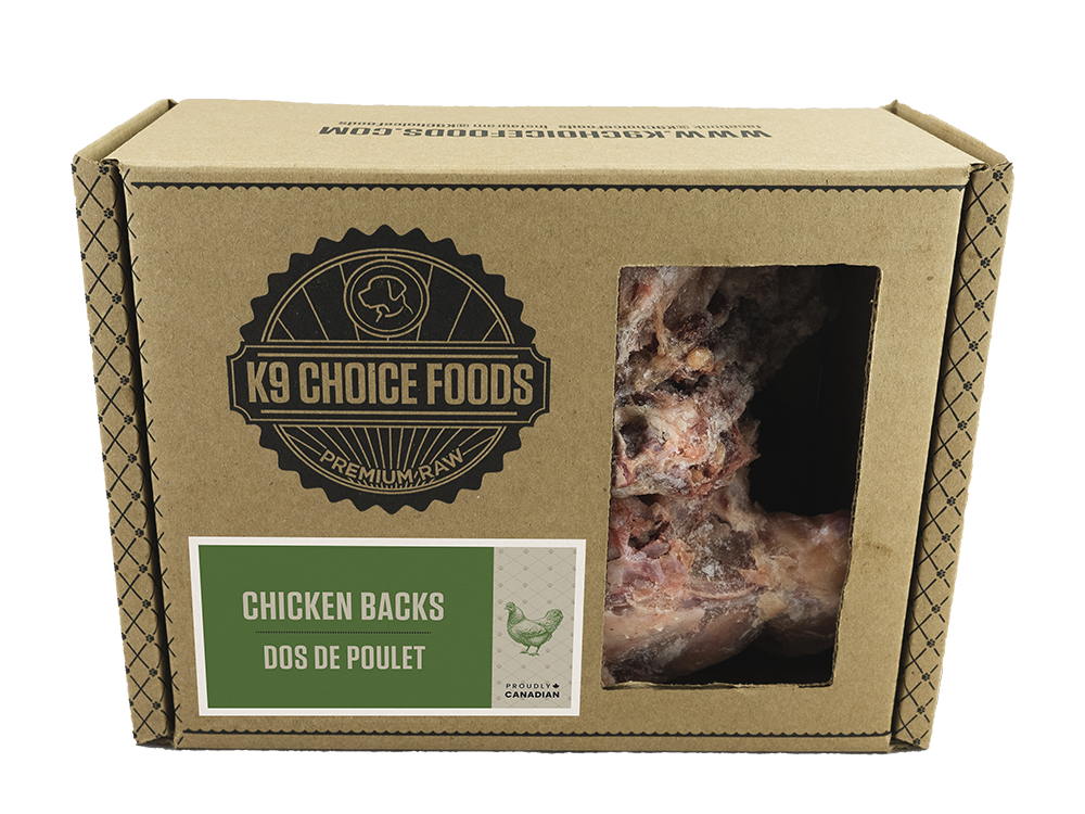 K9 Choice Chicken Backs 2lb