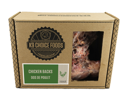 K9 Choice Chicken Backs 2lb