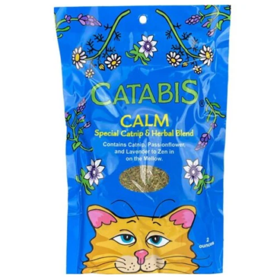 Multipet Catabis Calm Loose Leaf Catnip Bag 2oz