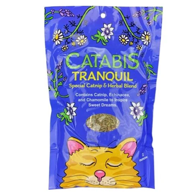 Multipet Catabis Tranquil Loose Leaf Catnip Bag 2oz