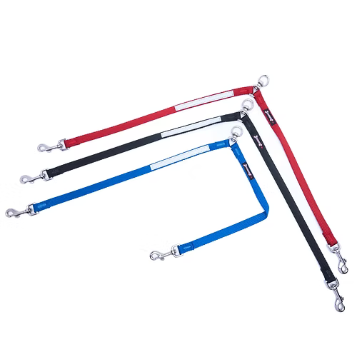 Smoochy Poochy Black Splitter with Double Swivel - 3/4" x 24"