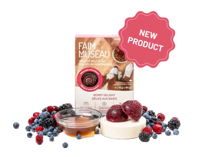 Faim Museau Healthy Delicacies Frozen Berry Delight 6 x 30g