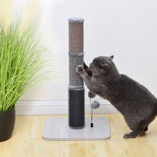 PetPals Group URBANE 5 Cat Post w/Toy
