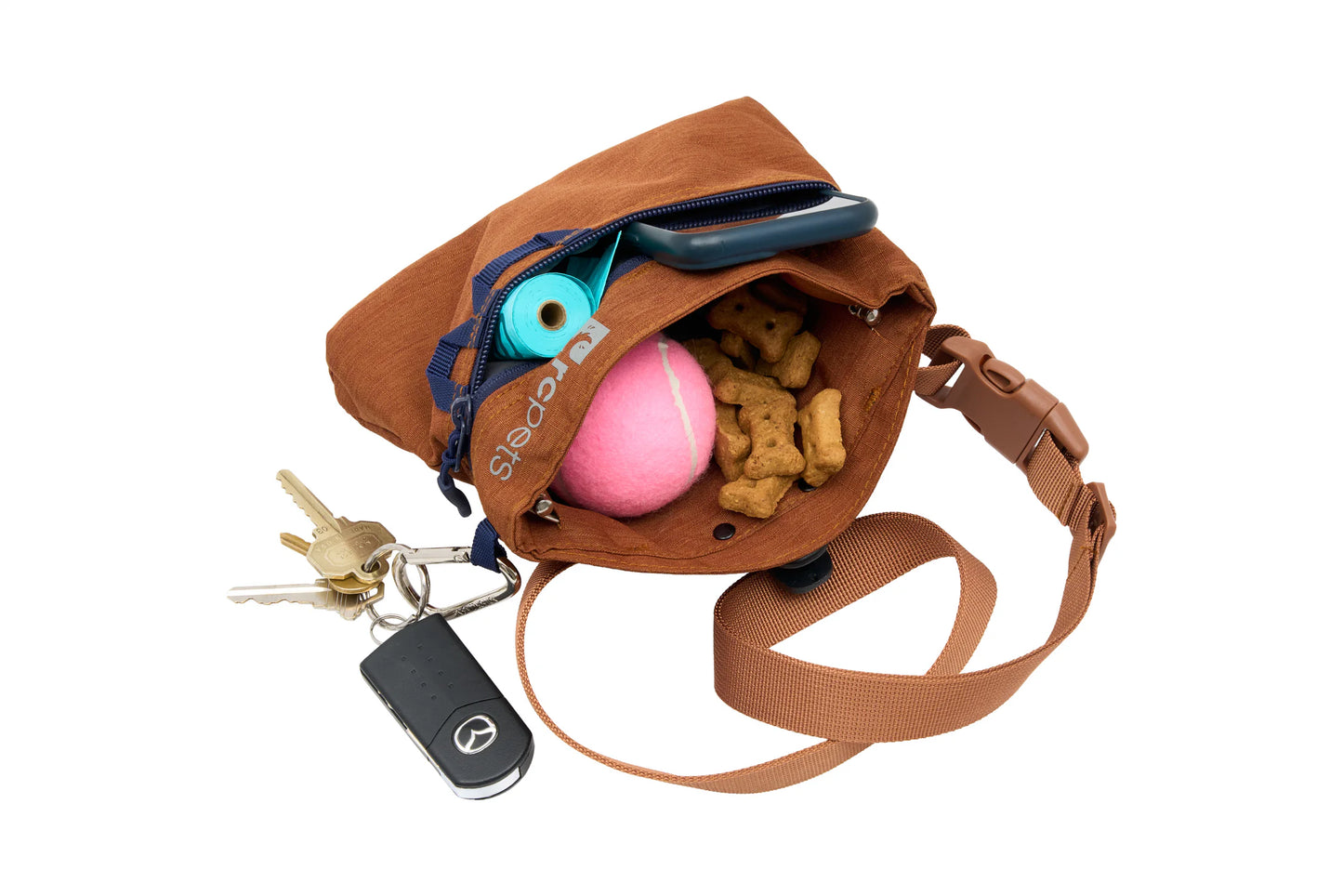 RC Pets Heather Olive Quick Grab Treat Bag