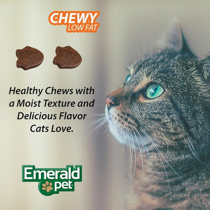 Emerald Pet Hairball Support Feline Health Chews 2.5oz