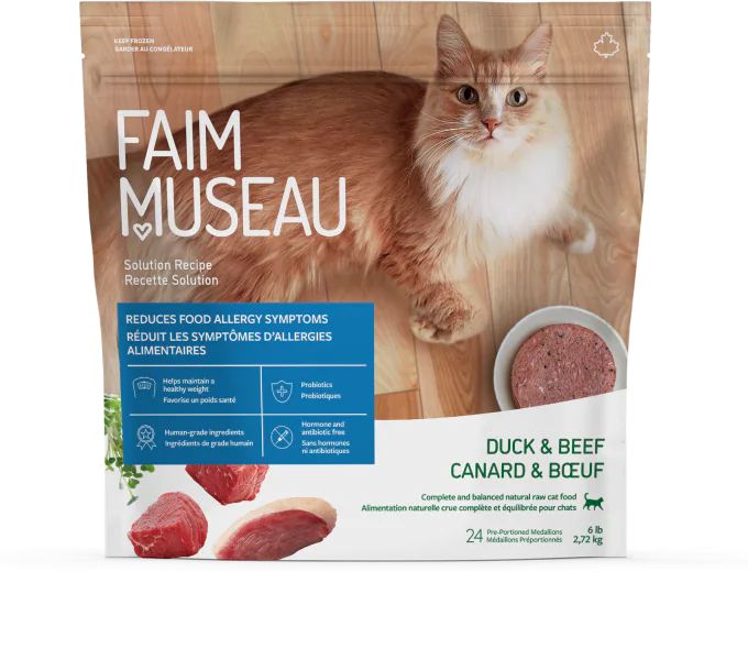 Faim Museau Duck & Beef For Cats