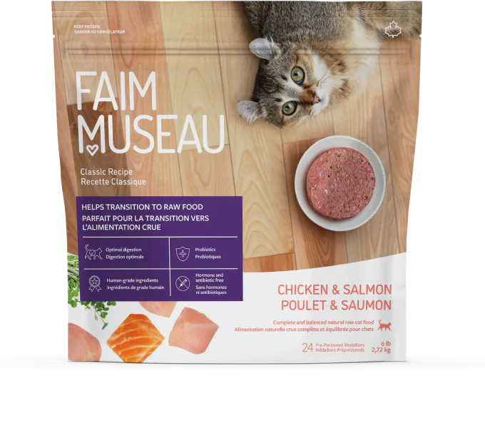 Faim Museau Chicken & Salmon for Cats