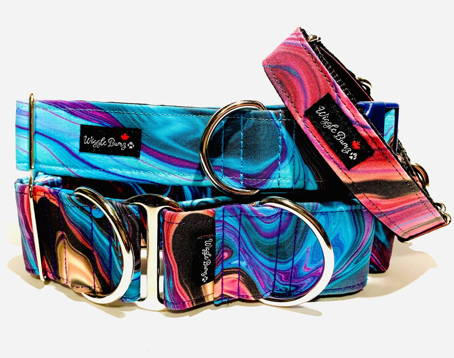 Wiggle Bumz🍁 Psychedelic Summer Martingale Collar