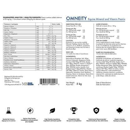 MadBarn 🍁Omneity Equine Mineral & Vitamin Premix