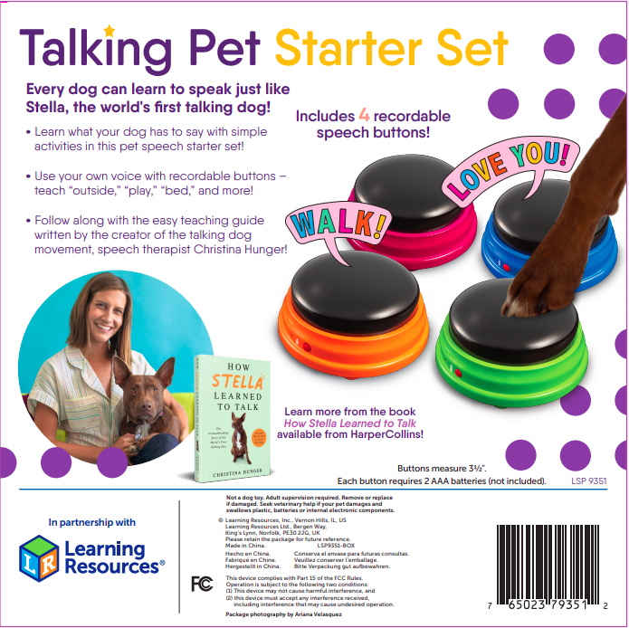 Hunger for Words Talking Pet Starter Set